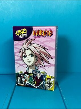 ⭐️ McDonald’s Happy Meal - UNO FLIP! Naruto Card Game